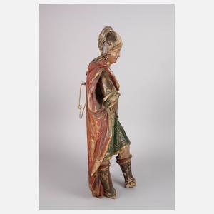 Geschnitzte Heiligenfigur