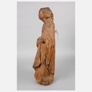 Geschnitzte Heiligenfigur