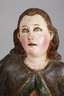 Geschnitzte Heiligenfigur