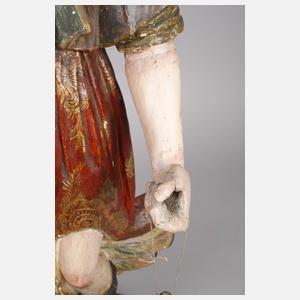 Geschnitzte Heiligenfigur