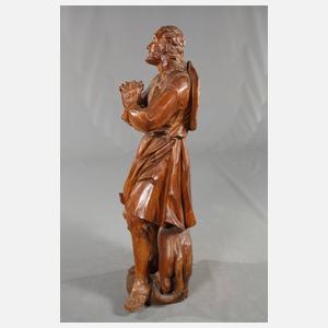 Große figürliche Schnitzerei