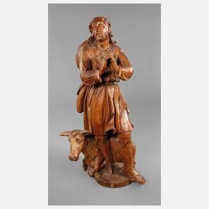 Große figürliche Schnitzerei