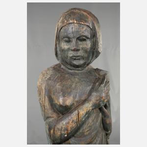 Große figürliche Schnitzerei