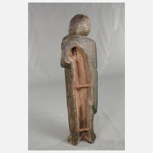 Große männliche figürliche Schnitzerei