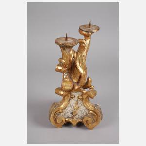 Geschnitzter Leuchter