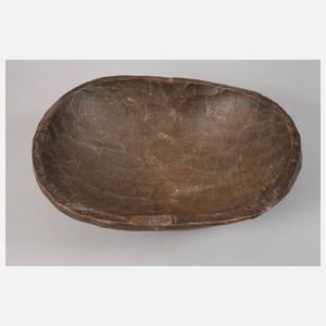 Drei bäuerliche Holzschüsseln