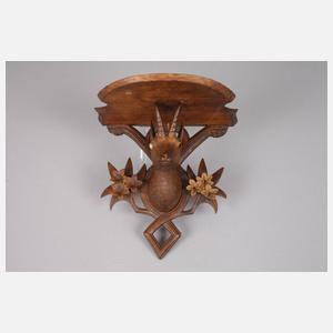 Paar figürliche Konsolen