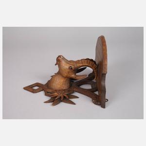 Paar figürliche Konsolen