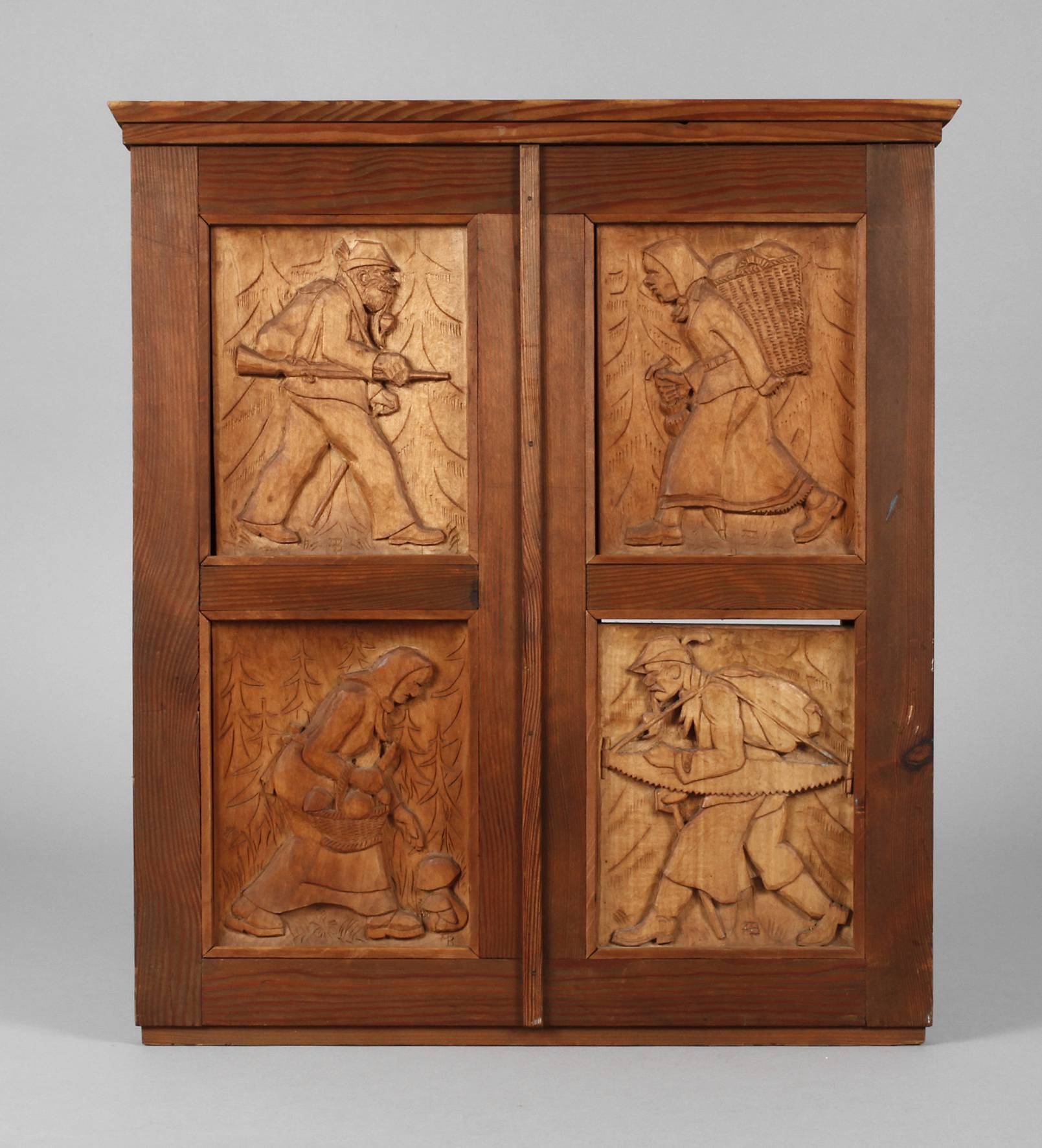 Figürliche Schnitzerei Erzgebirge