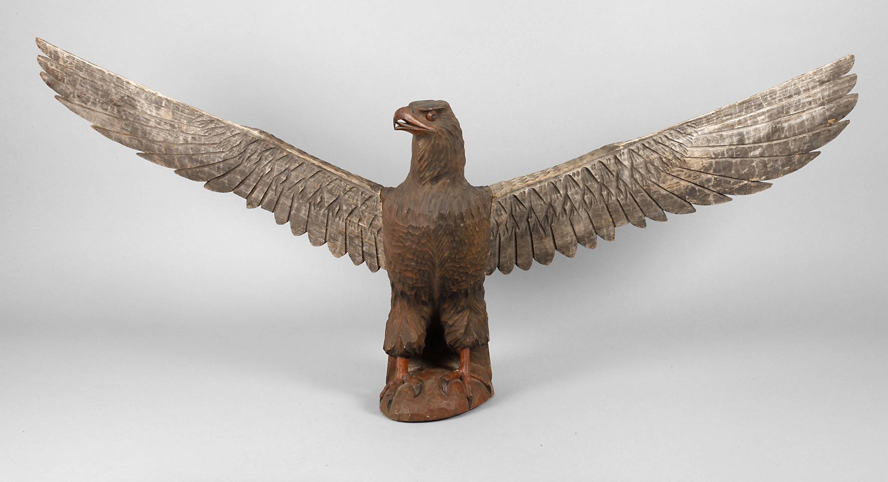 Geschnitzte Tierplastik