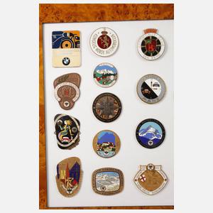 Konvolut Automobilplaketten