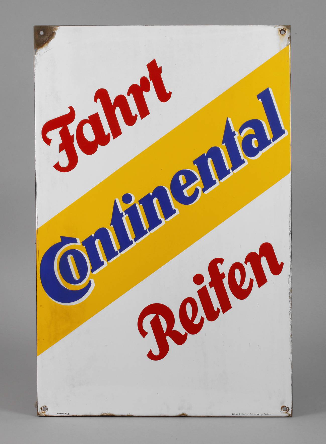 Emailschild Continental