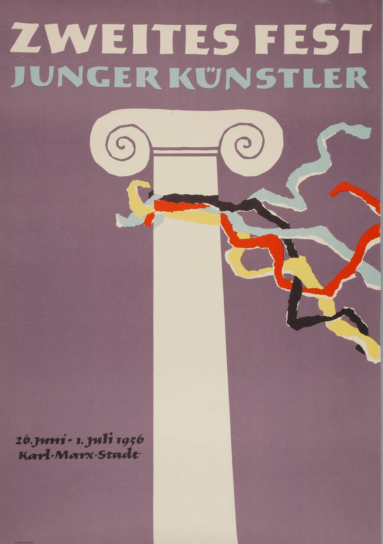 Werbeplakat