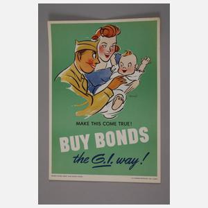 Vier Propagandaplakate