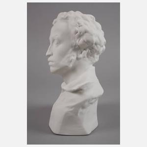 Russland Büste Alexander S. Puschkin