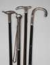Vier Spazierstöcke