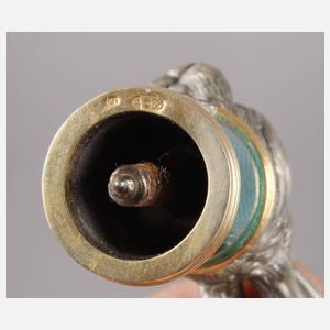 Russland feiner Stockgriff als Hase