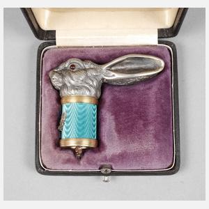 Russland feiner Stockgriff als Hase