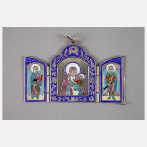 Russland zwei Teile Silber