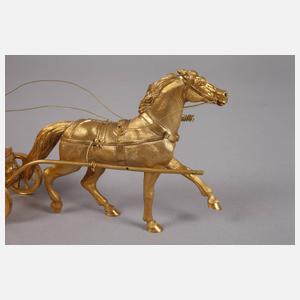 Kutschgespann Bronze