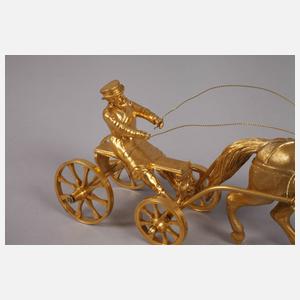 Kutschgespann Bronze