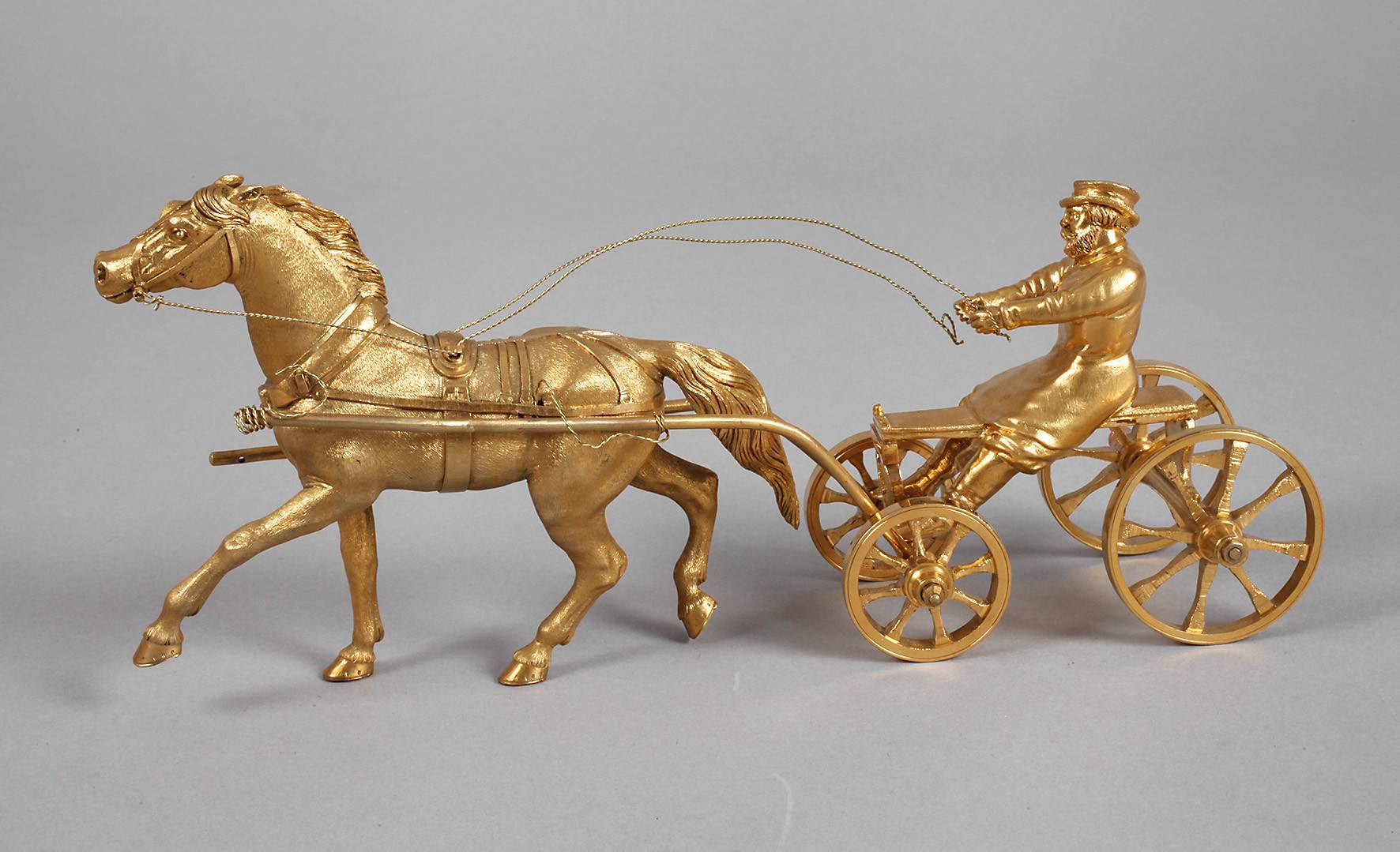 Kutschgespann Bronze