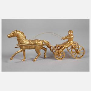 Kutschgespann Bronze