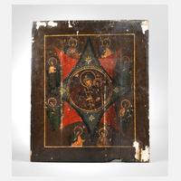 Ikone ”Unverbrennbarer Dornbusch”111