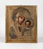 Marienikone im Oklad