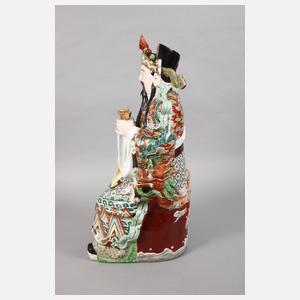 Große Porzellanfiguren Sanxing