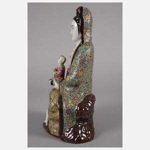 Porzellanfigur Guanyin
