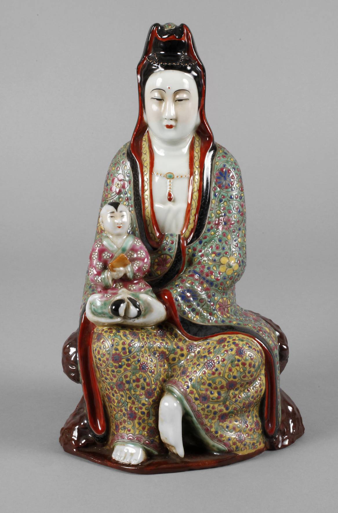 Porzellanfigur Guanyin