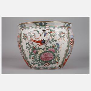 Cachepot Famille Rose