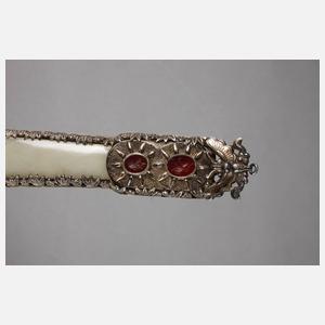 Silberspiegel mit Email