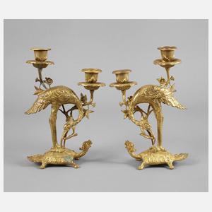 Paar figürliche Leuchter