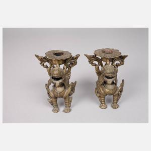 Paar figürliche Leuchter