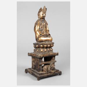 Bronzeplastik Guanyin