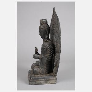 Bronzeplastik Guyanin