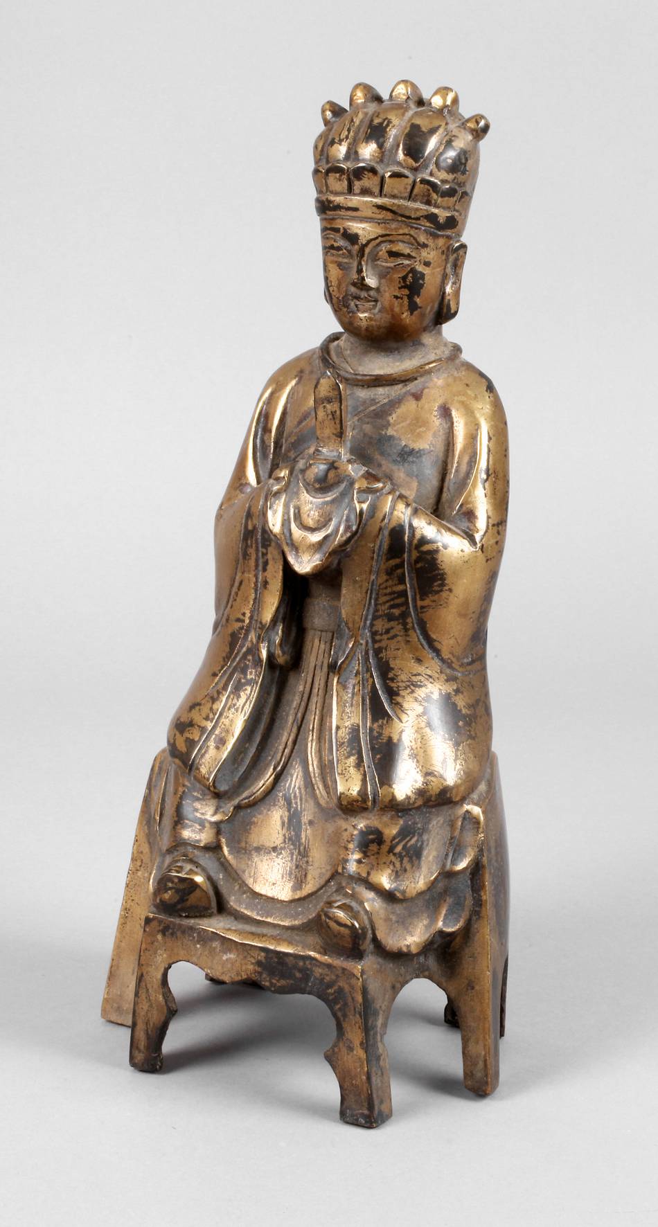 Bronzeplastik Jadekaiser