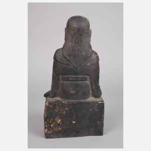 Bronzeplastik Xuan Wu