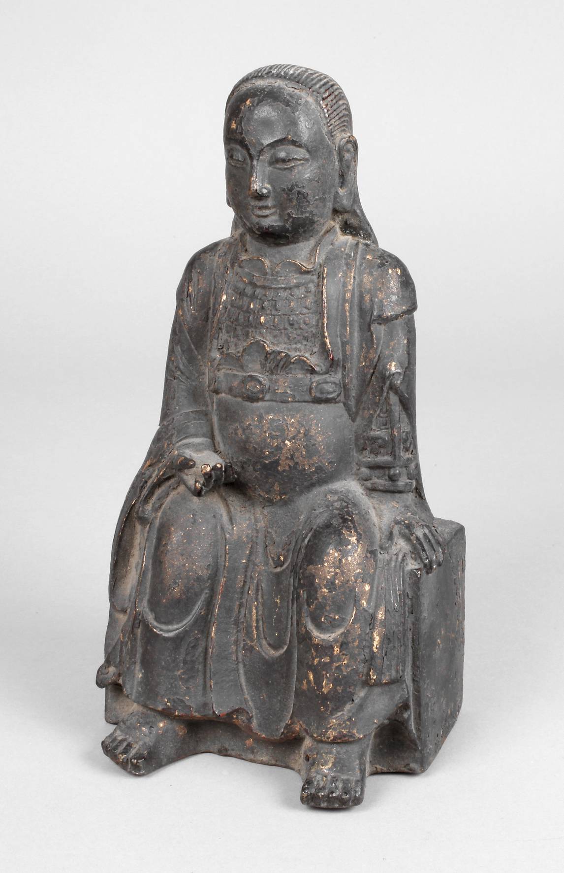 Bronzeplastik Xuan Wu