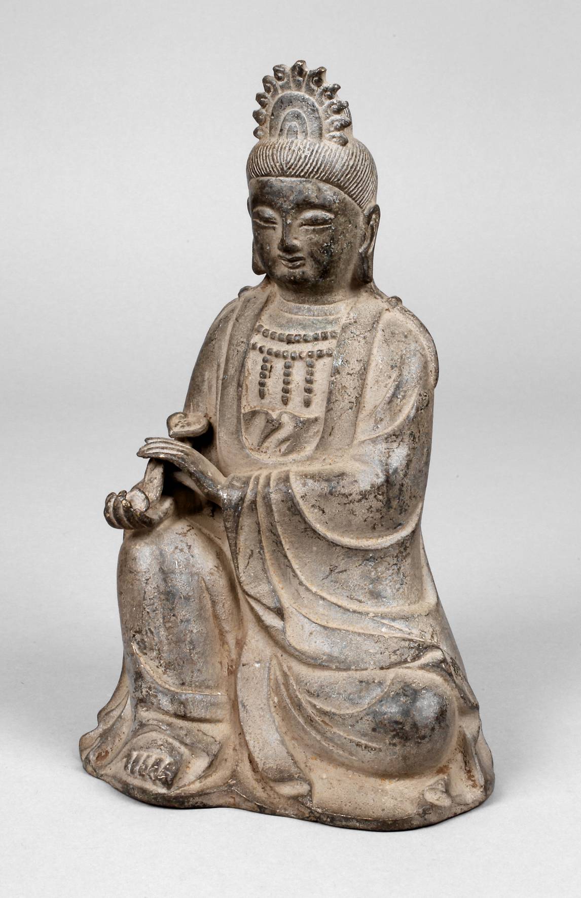 Bronzeplastik Guanyin