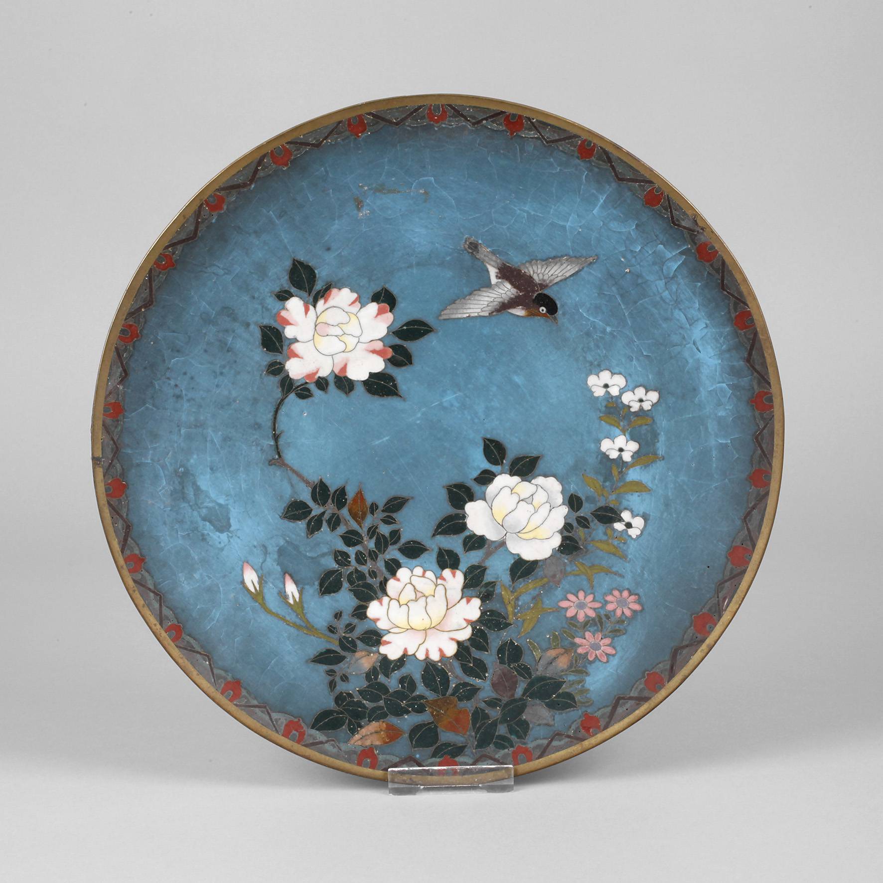 Wandteller Cloisonné