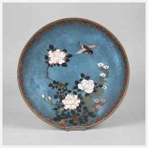 Wandteller Cloisonné