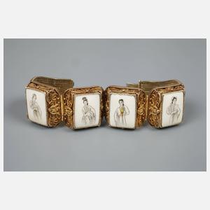 Armband mit Beineinlagen