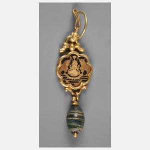 Aufwendiger Einzelohrhänger