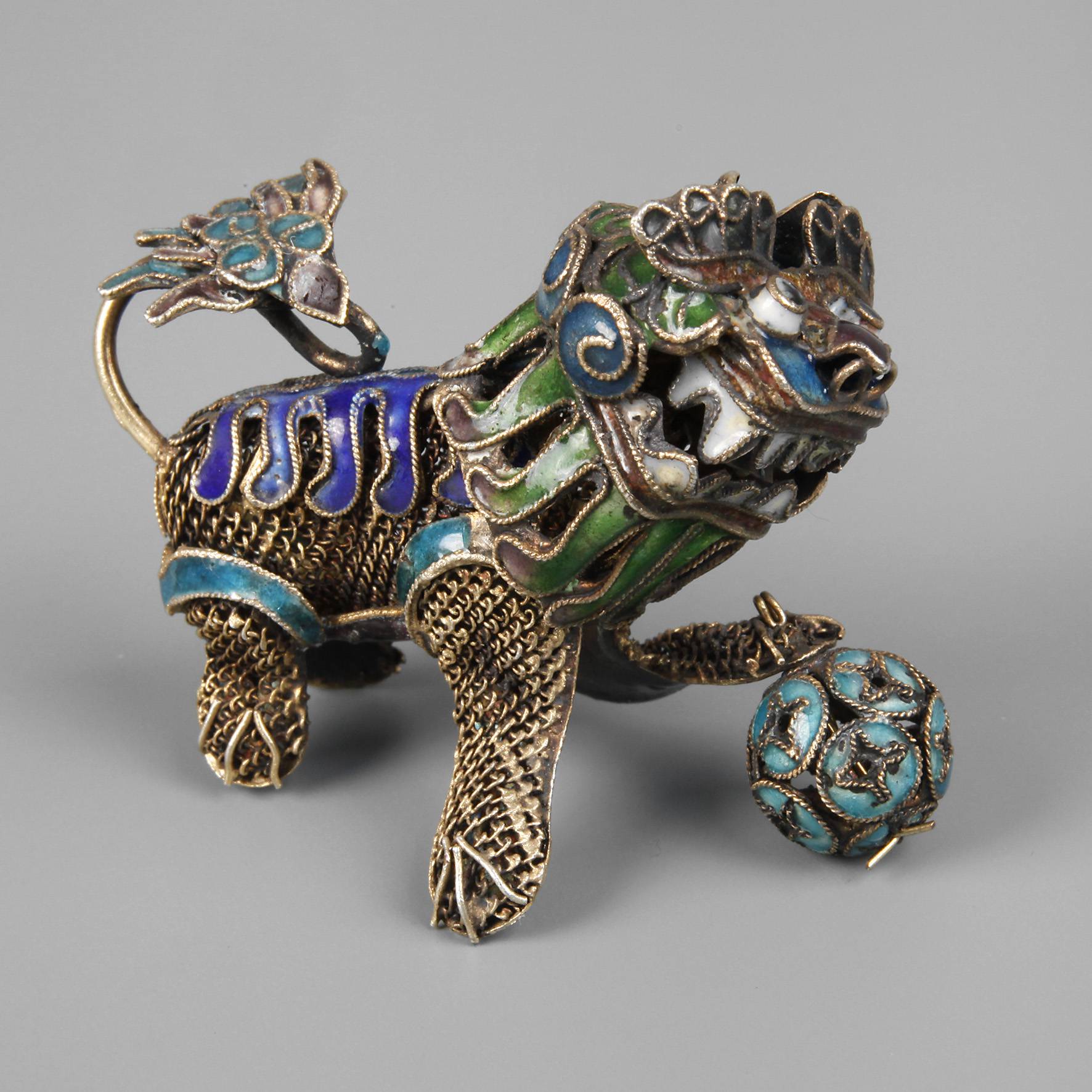 Filigrane Silberminiatur