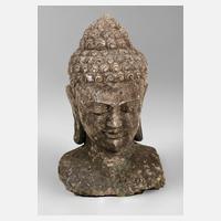 Gartenplastik Buddha111