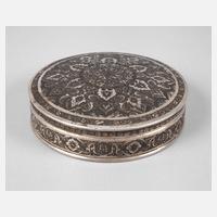 Persische Silberrunddose111