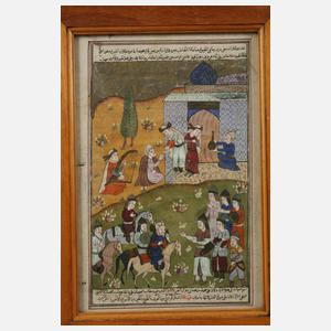 Persische Miniaturmalerei